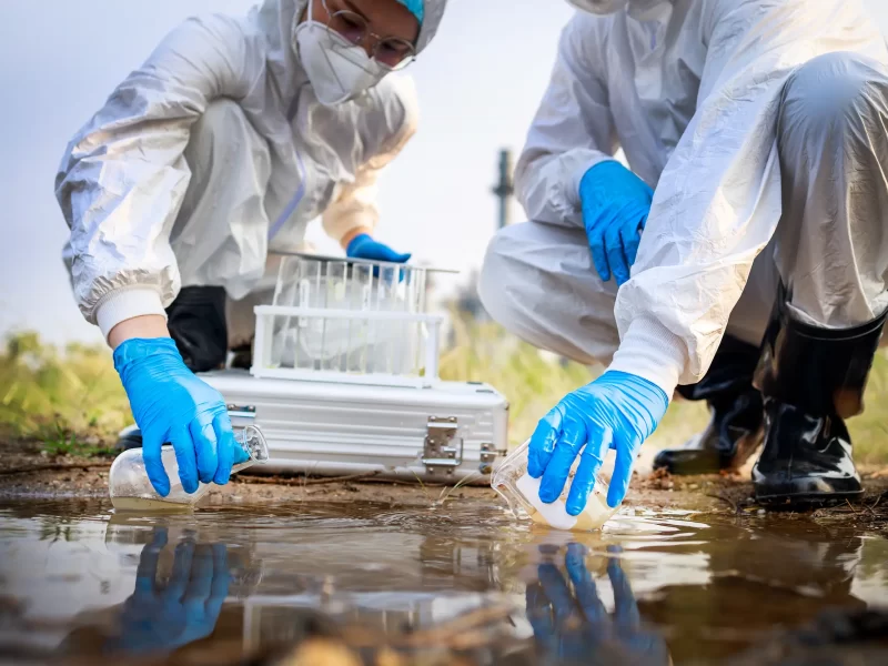 two-scientists-in-protective-suits-and-masks-took-2025-01-09-15-41-15-utc